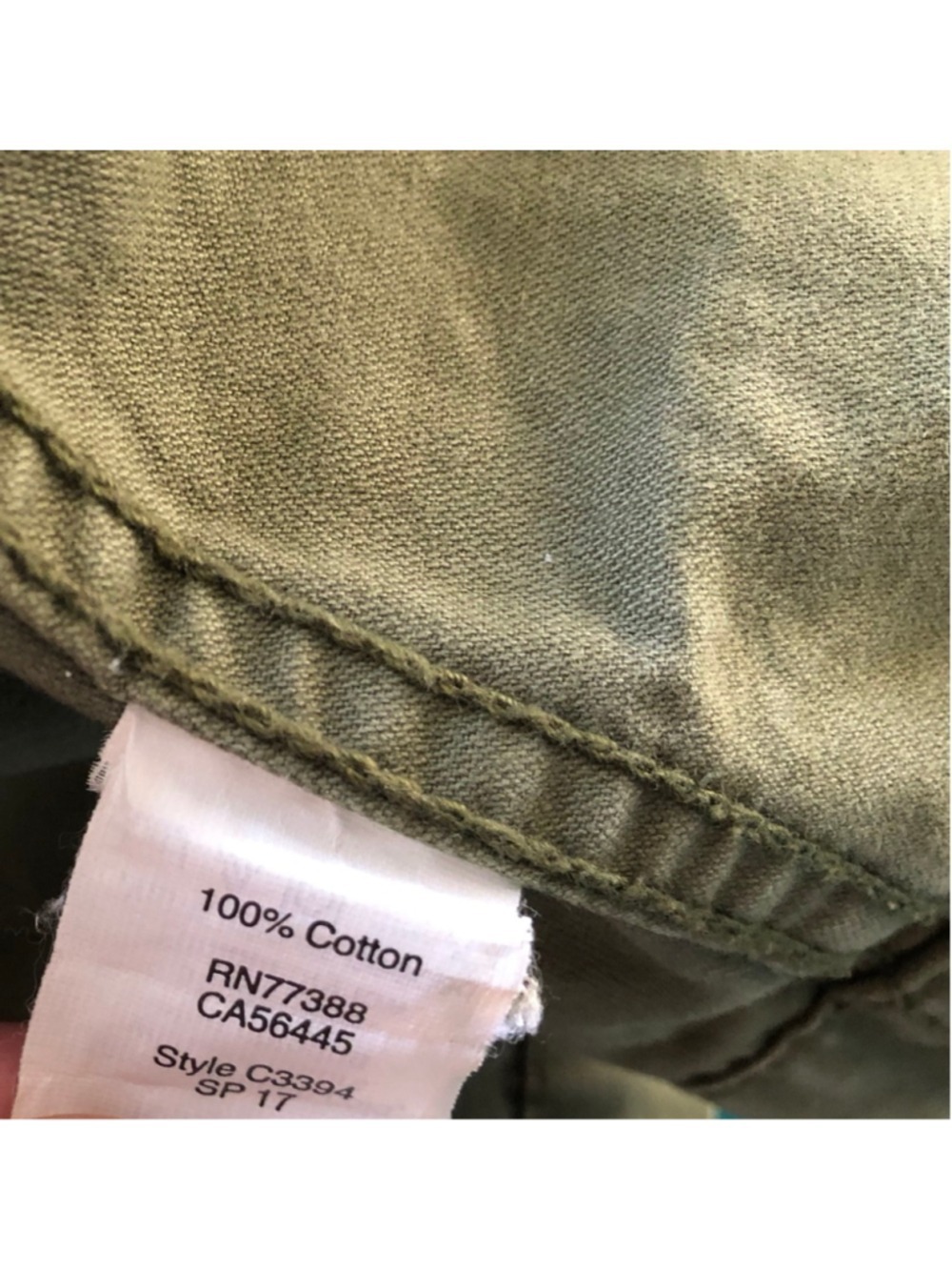 Madewell Fleet Utility Jacket Cult Favorite Army Green Cotton Canvas Gorpcore - Picture 8 of 9